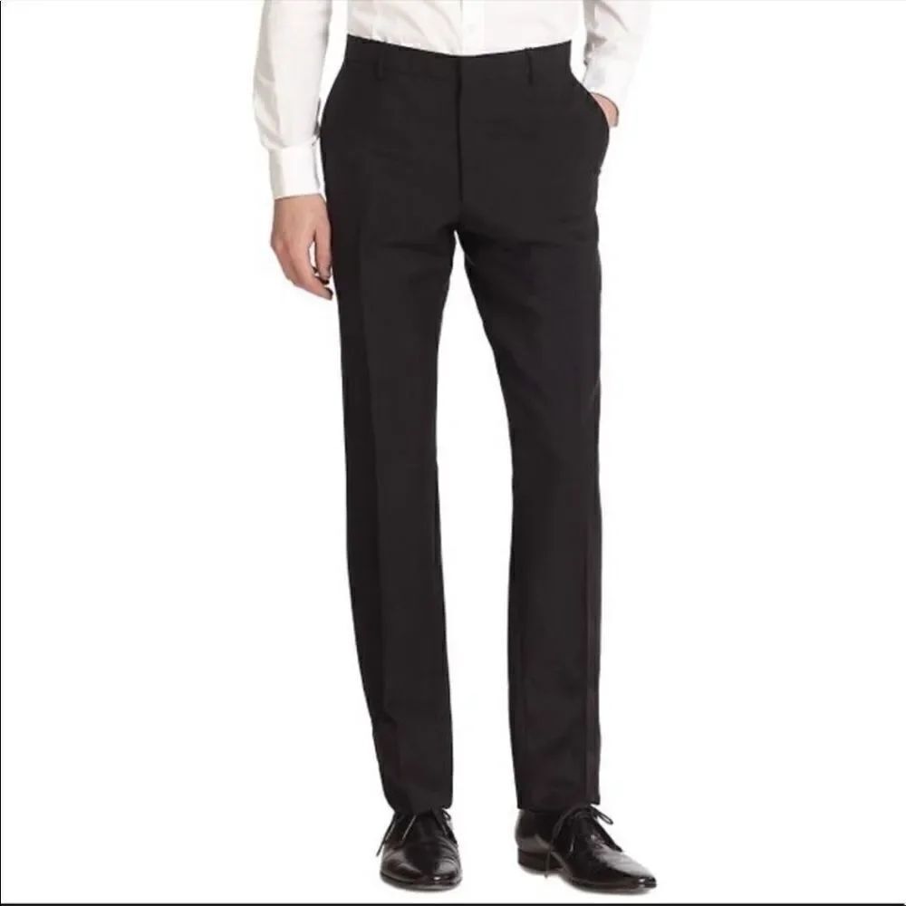 Burberry Black Milbank Trouser Pants, NWT